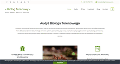 Desktop Screenshot of biolog-terenowy.com
